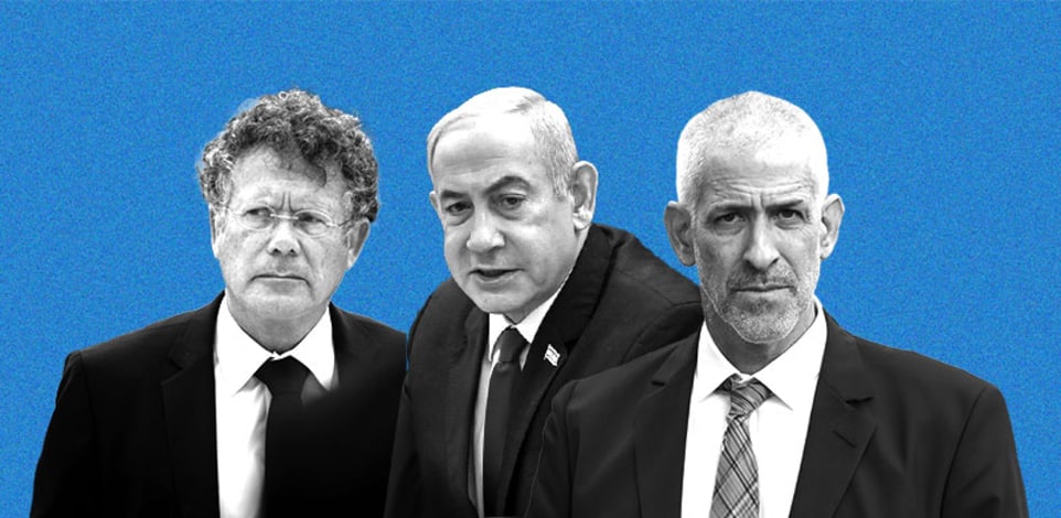 רונן בר, בנימין נתניהו, יצחק עמית / צילום: חיים גולדברג/פלאש90, מארק ישראל סלם/הג'רוזלם פוסט, נועם מושקוביץ/דוברות הכנסת
