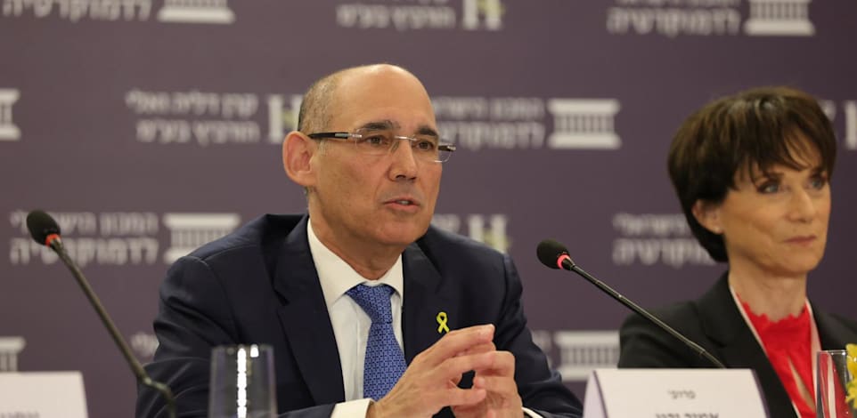 נגיד בנק ישראל אמיר ירון / צילום: עודד קרני