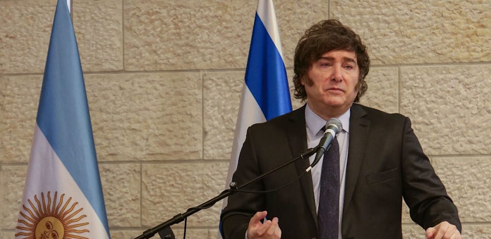 נשיא ארגנטינה, חבייר מיליי / צילום: דודי סאלם