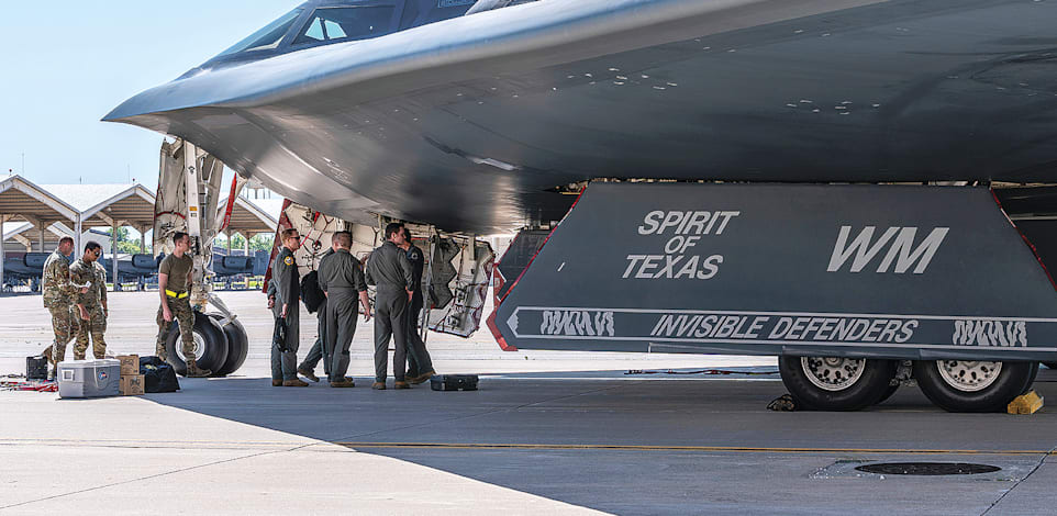 מטוס B-2 / צילום: ap, PA U.S. Air Force
