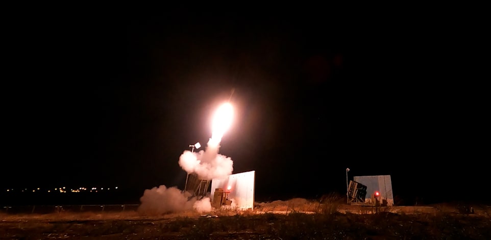 מערכות ההגנה האווירית של ישראל בפעולה / צילום: משרד הביטחון