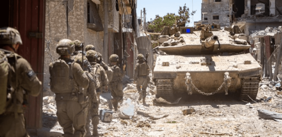פעילות כוחות אוגדה 98 במרחב שג'אעיה וזייתון / צילום: דובר צה''ל