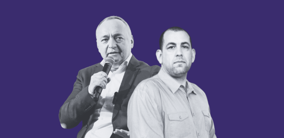 אפי מלכין, הממונה על השכר באוצר ושאול שניידר, יו''ר נמל אשדוד / צילום: רפי קוץ, שלומי יוסף