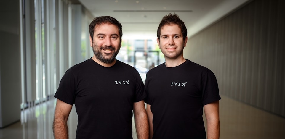 מתן פטאל ודורון פסוב, מייסדי IVIX / צילום: דורון לצטר