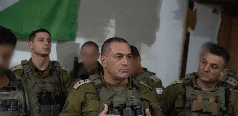 הרמטכ''ל, רא''ל אייל זמיר, בביקור ברצועת עזה / צילום: דובר צה''ל