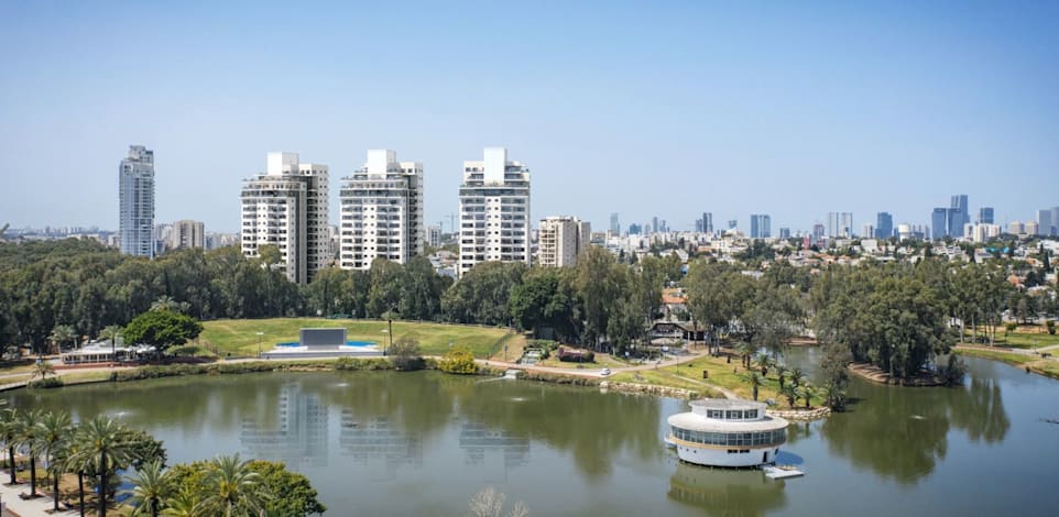 פרויקט The Lake רמת גן. לא רק נוף לים מעלה מחירים / צילום: מטנויה