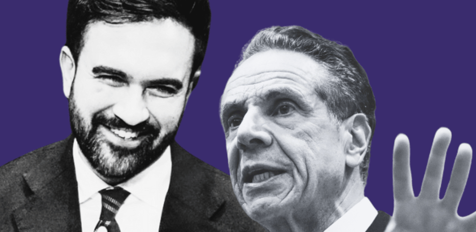 אנדרו קואומו וזוהראן ממדאני. מי ינצח בבחירות בניו יורק? / צילום: AP, Frank Franklin