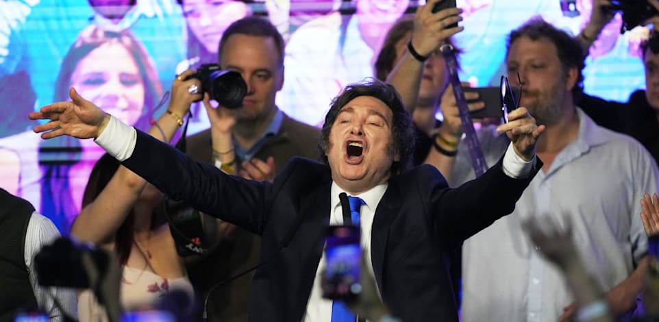 חאבייר מיליי נשיא ארגנטינה / צילום: ap, Rodrigo Abd