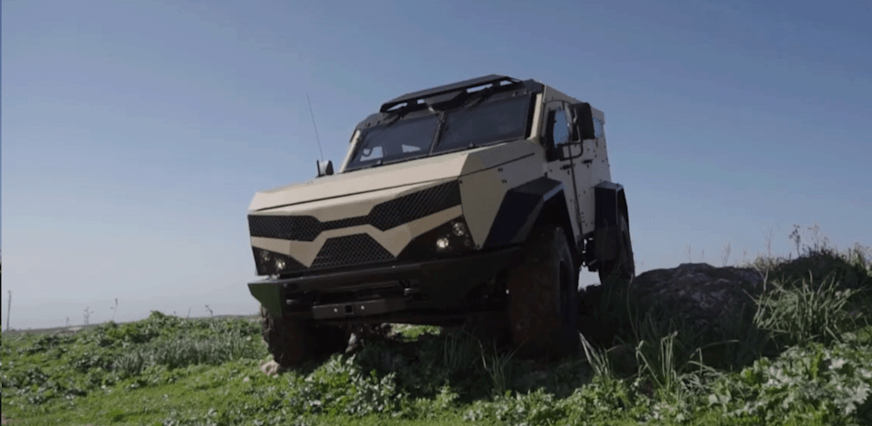 Plasan SandCat MK-IV / צילום: צילום מסך