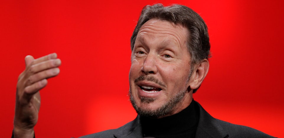 לארי אליסון, יו''ר ומייסד אורקל / צילום: ap, Eric Risberg