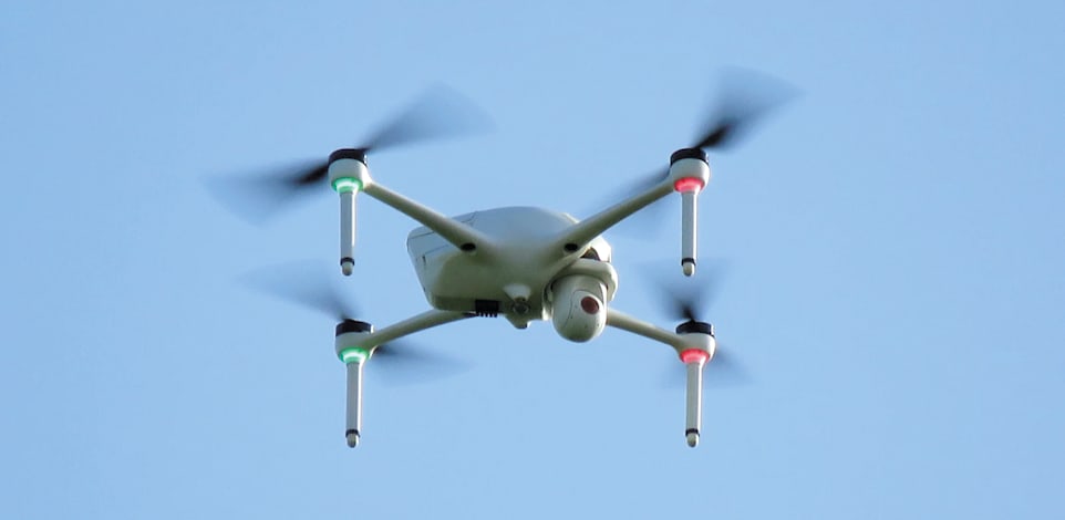 רחפן של איירובוטיקס שאותה רכשה אונדס / צילום: יוני בן חיים