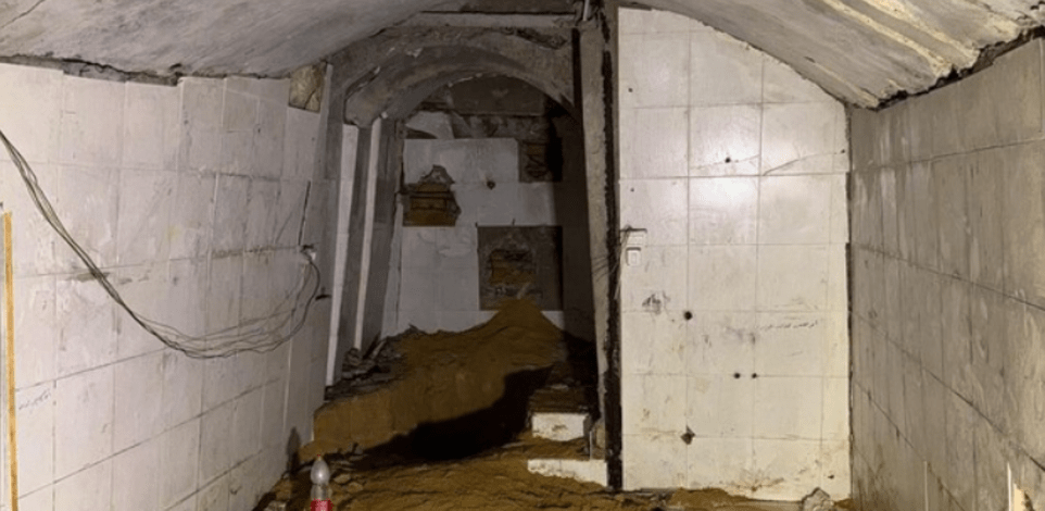 לוחמי יהל״ם בתוואי התת-קרקעי / צילום: דובר צה''ל