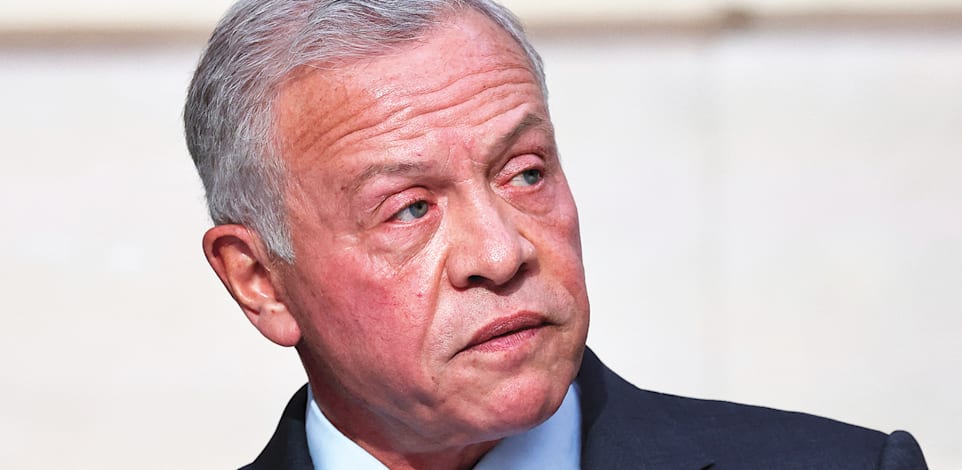 מלך ירדן עבדאללה השני / צילום: ap, Gonzalo Fuentes