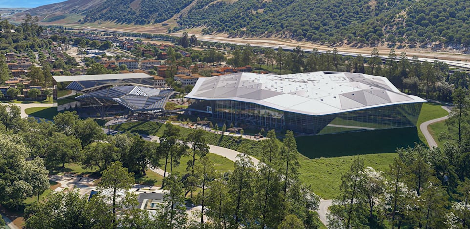 הדמיה של קמפוס אנבידיה העתידי בקריית טבעון / הדמיה: באדיבות אנבידיה