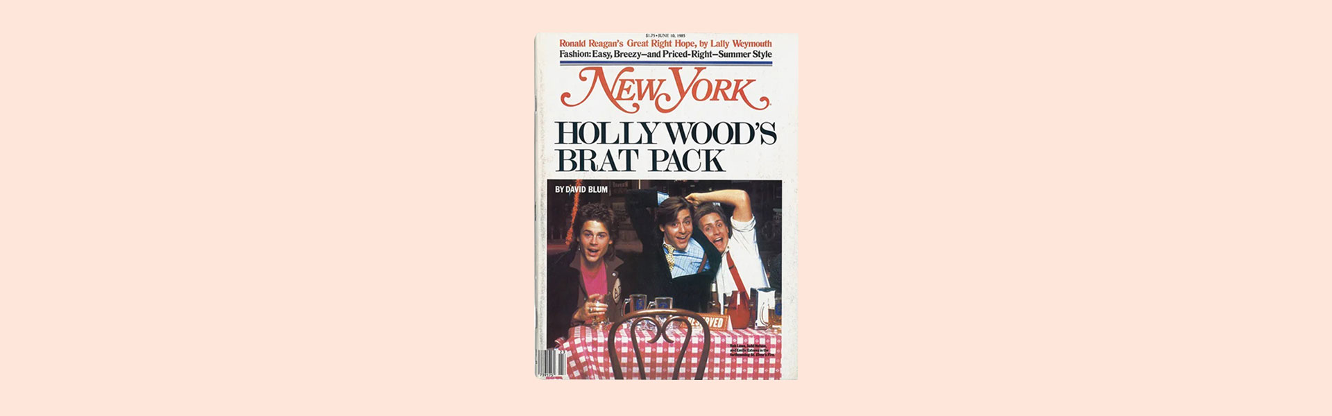 שער ה''ניו יורק מגזין'' מ–10 ביוני 1985. הכותרת שהפכה למטבע לשון המתייג דור