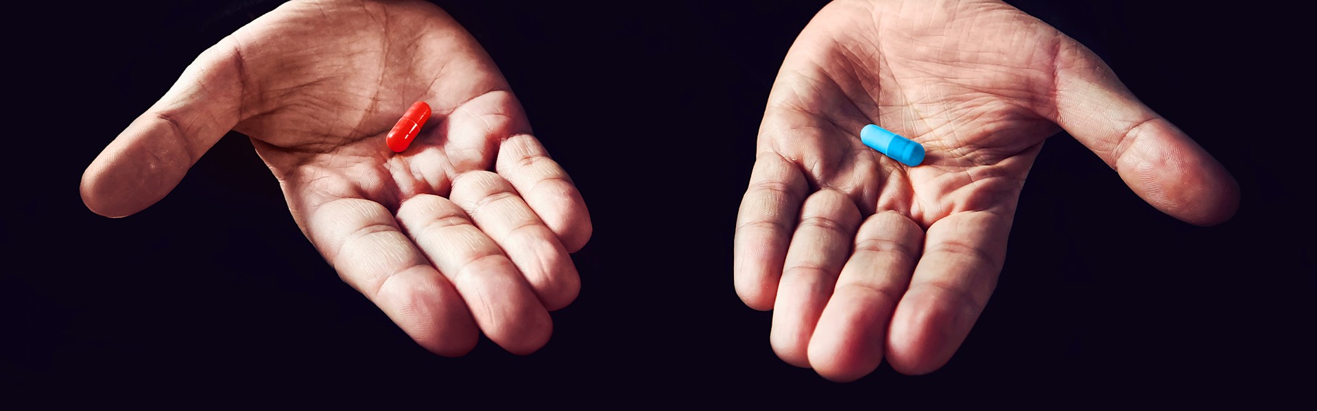 גלולות סטייל מטריקס. רעיון שמציע שחרור / צילום: Shutterstock