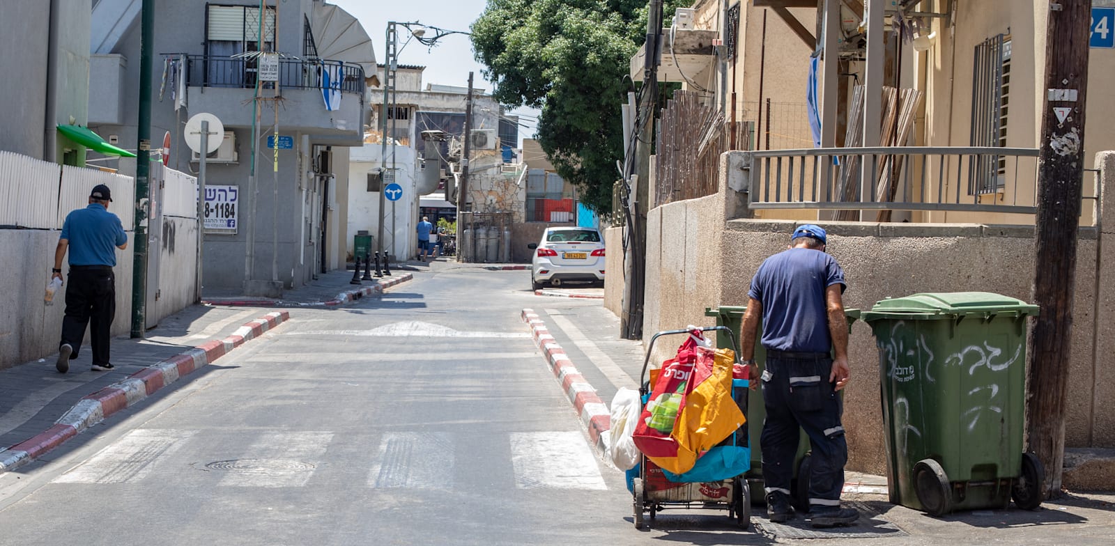 רחובות ריקים בצל מגפת הקורונה / צילום: כדיה לוי