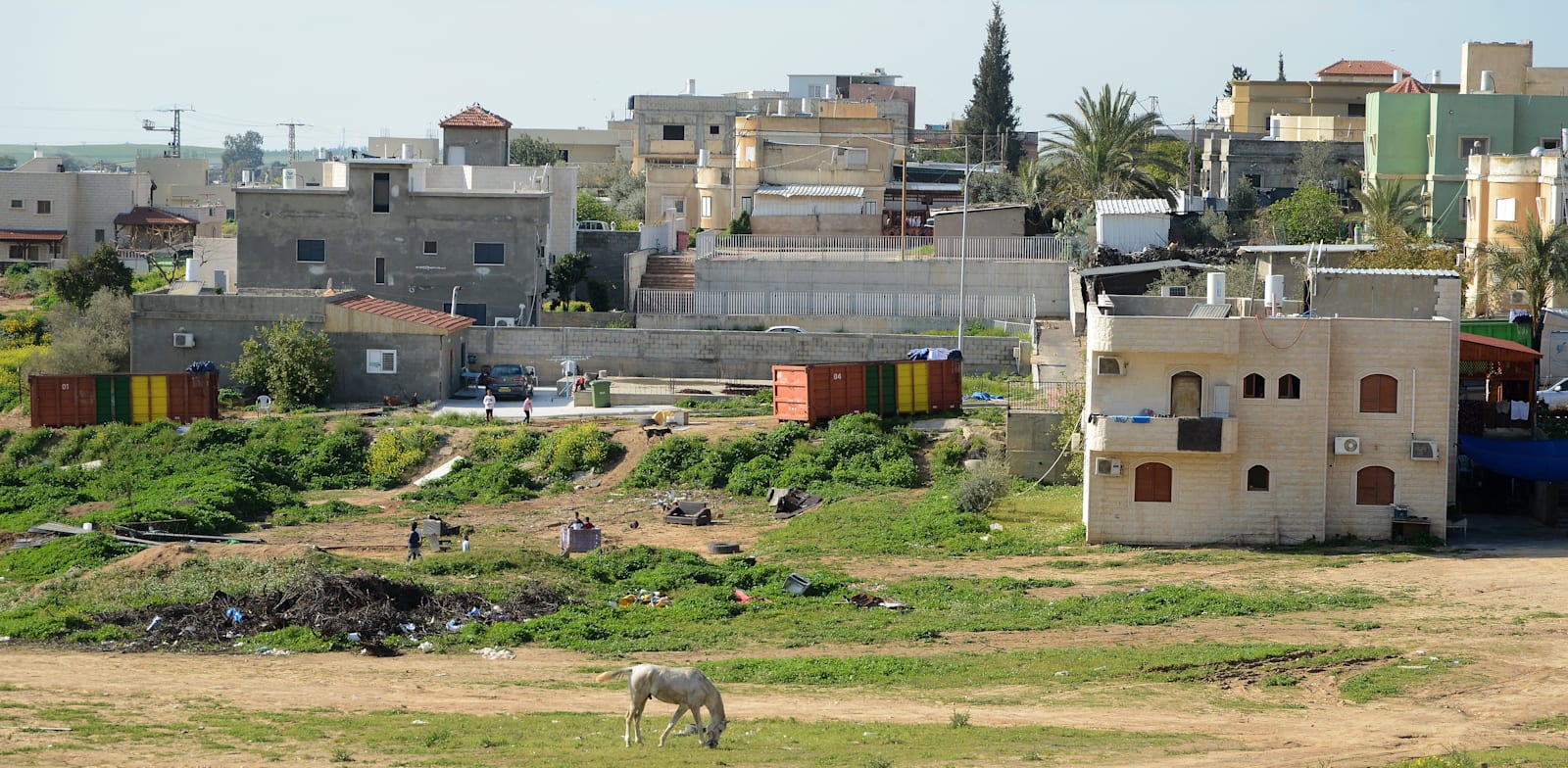 רהט. לפי תוכנית המתאר של היישוב, בשנת 2040 יגורו בעיר 160 אלף תושבים / צילום: איל יצהר