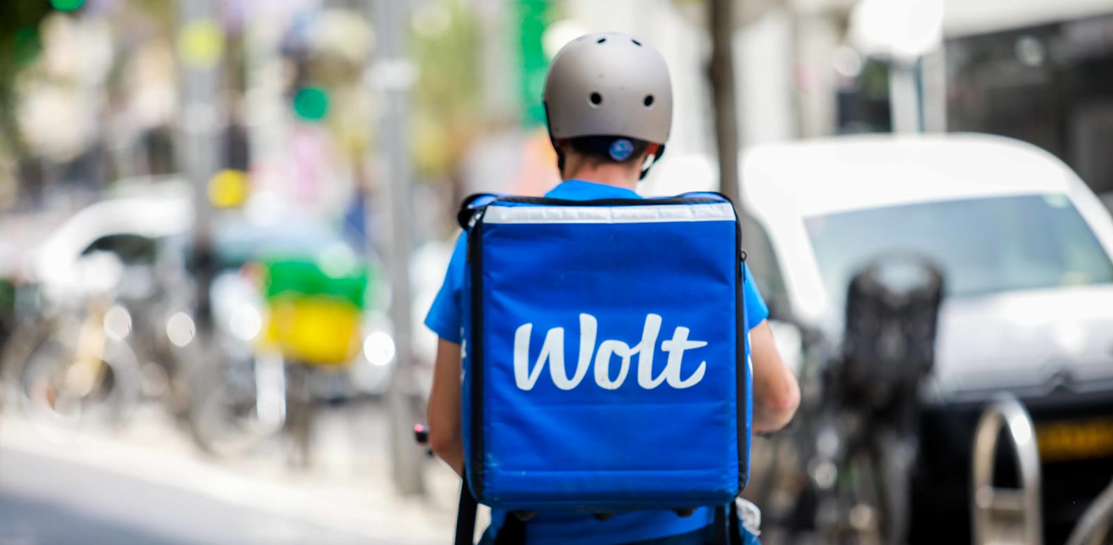 שליח של wolt / צילום: שלומי יוסף