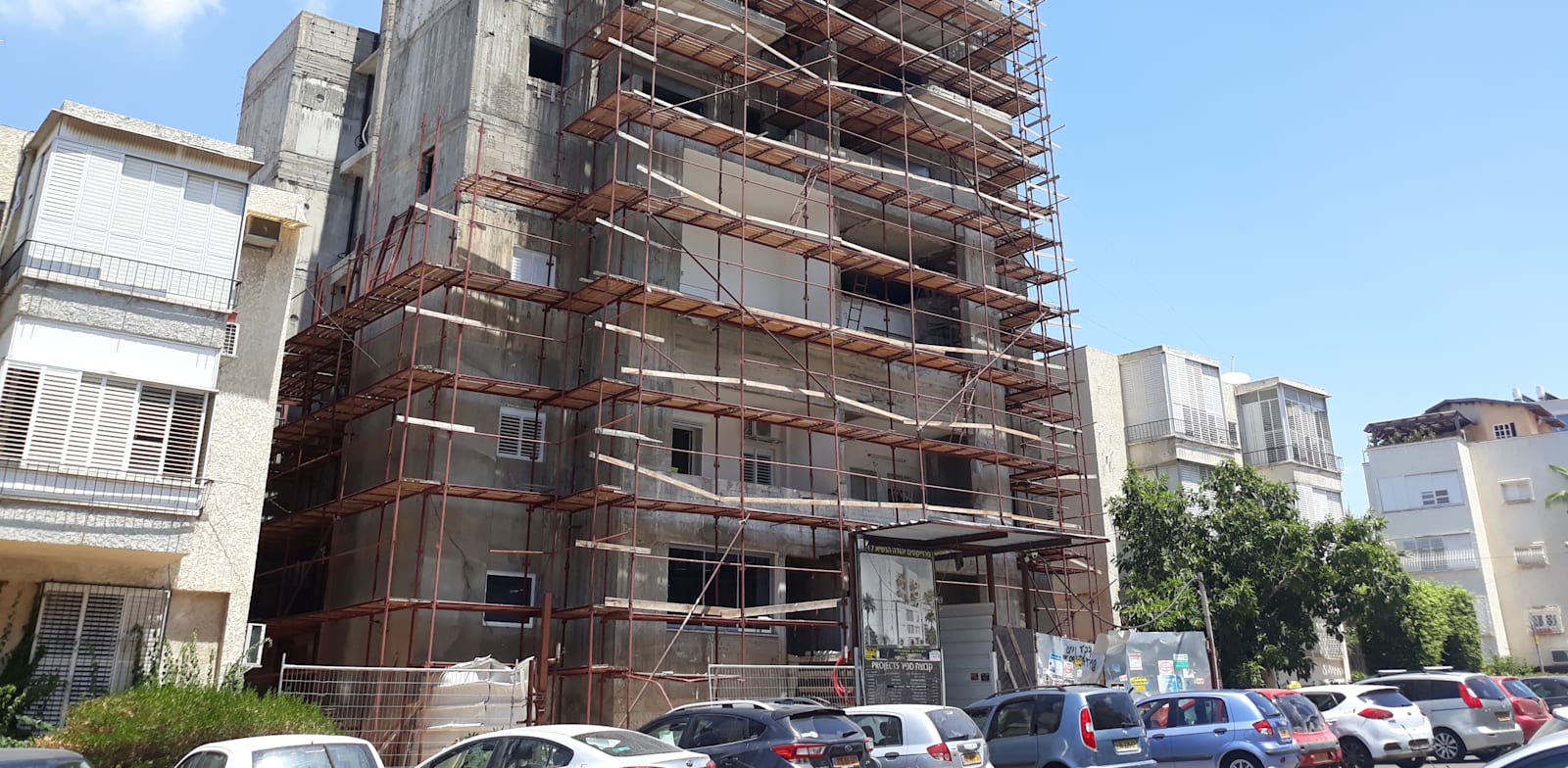 תמ"א בבניין ברמת גן / צילום: תמר מצפי