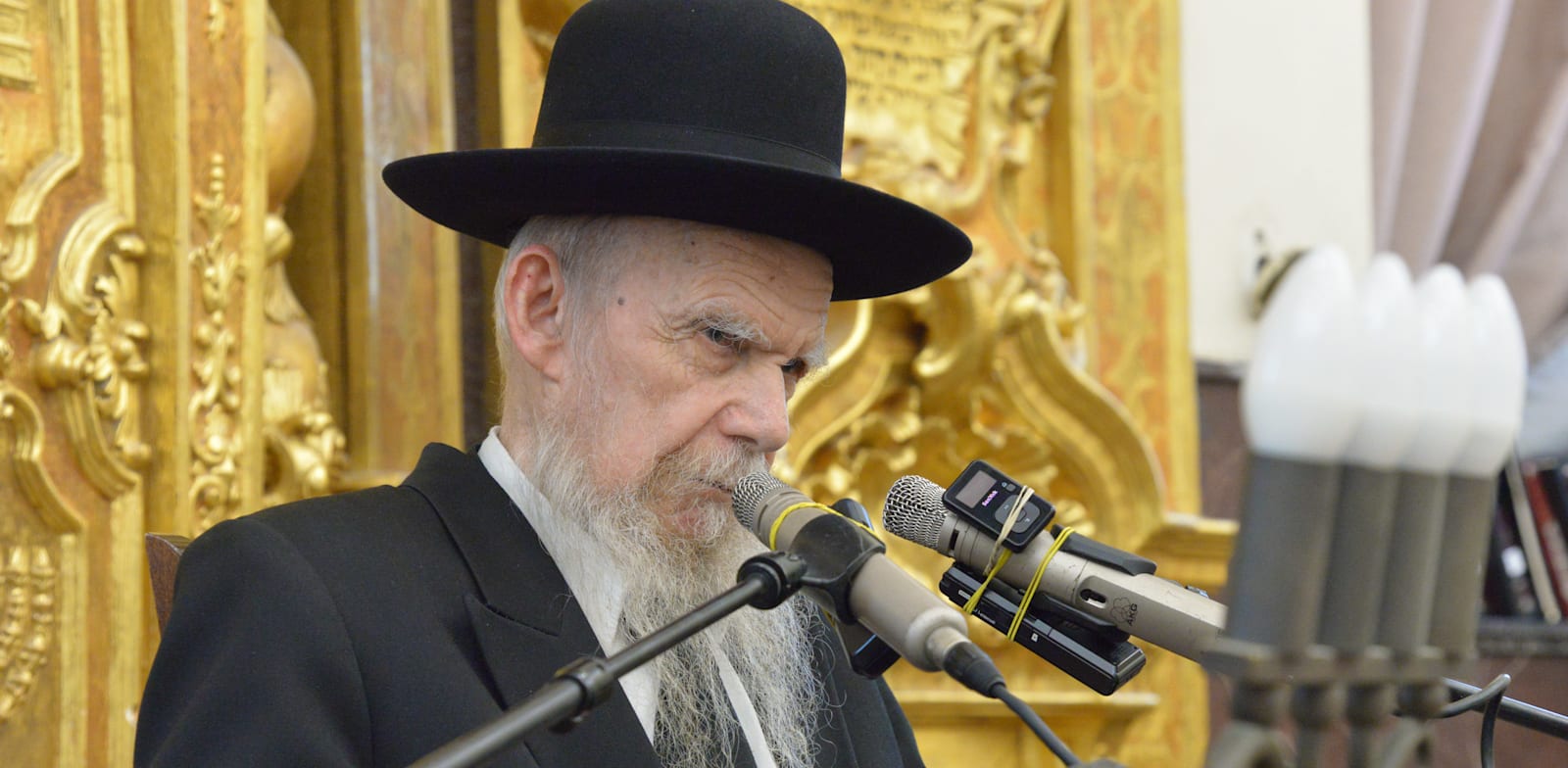הרב גרשון אדלשטיין ז"ל / צילום: בעריש פילמר - "כיכר השבת" 
