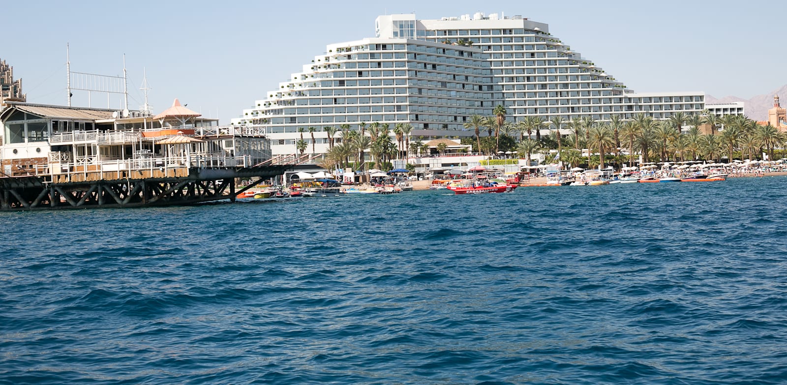 בתי המלון באילת ממשיכים ליהנות מתיירי הפנים / צילום: שלומי יוסף