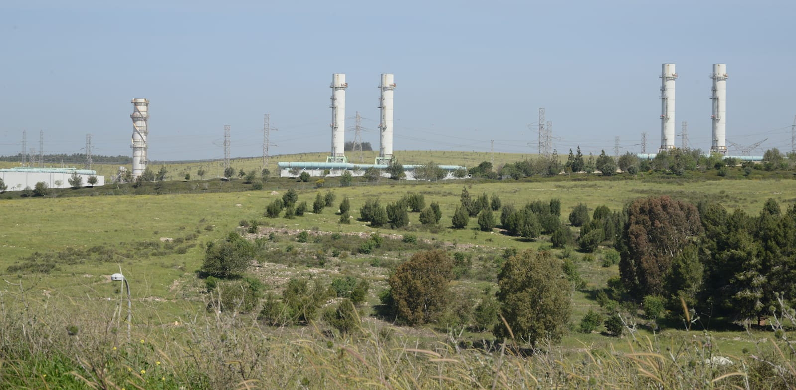 תחנת הכוח חגית / צילום: איל יצהר