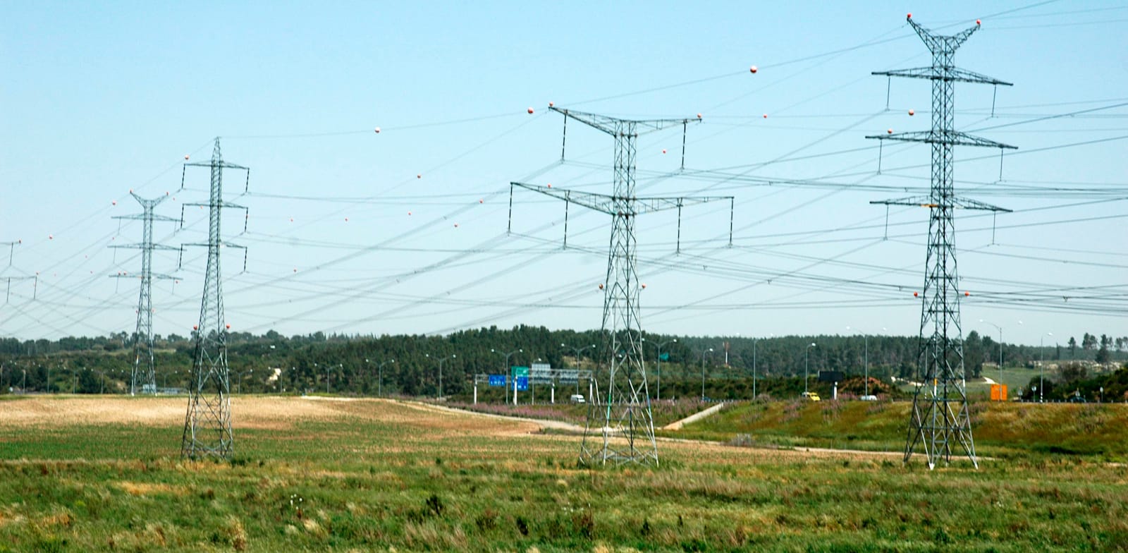 עמודי חשמל / צילום: תמר מצפי