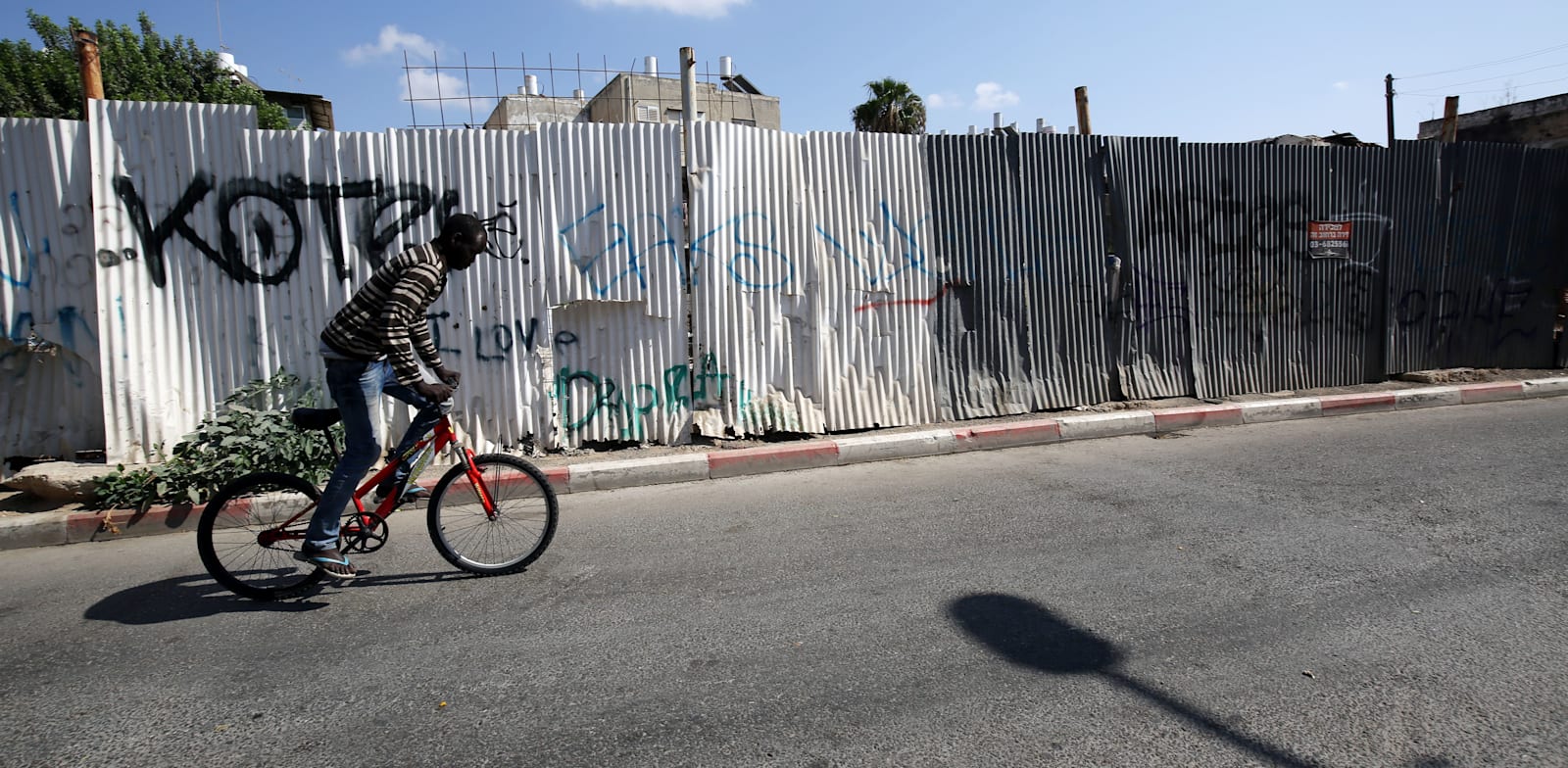 מתחם שוק העליה בתל אביב, לפני בניית הפרויקט / צילום: אלון רון