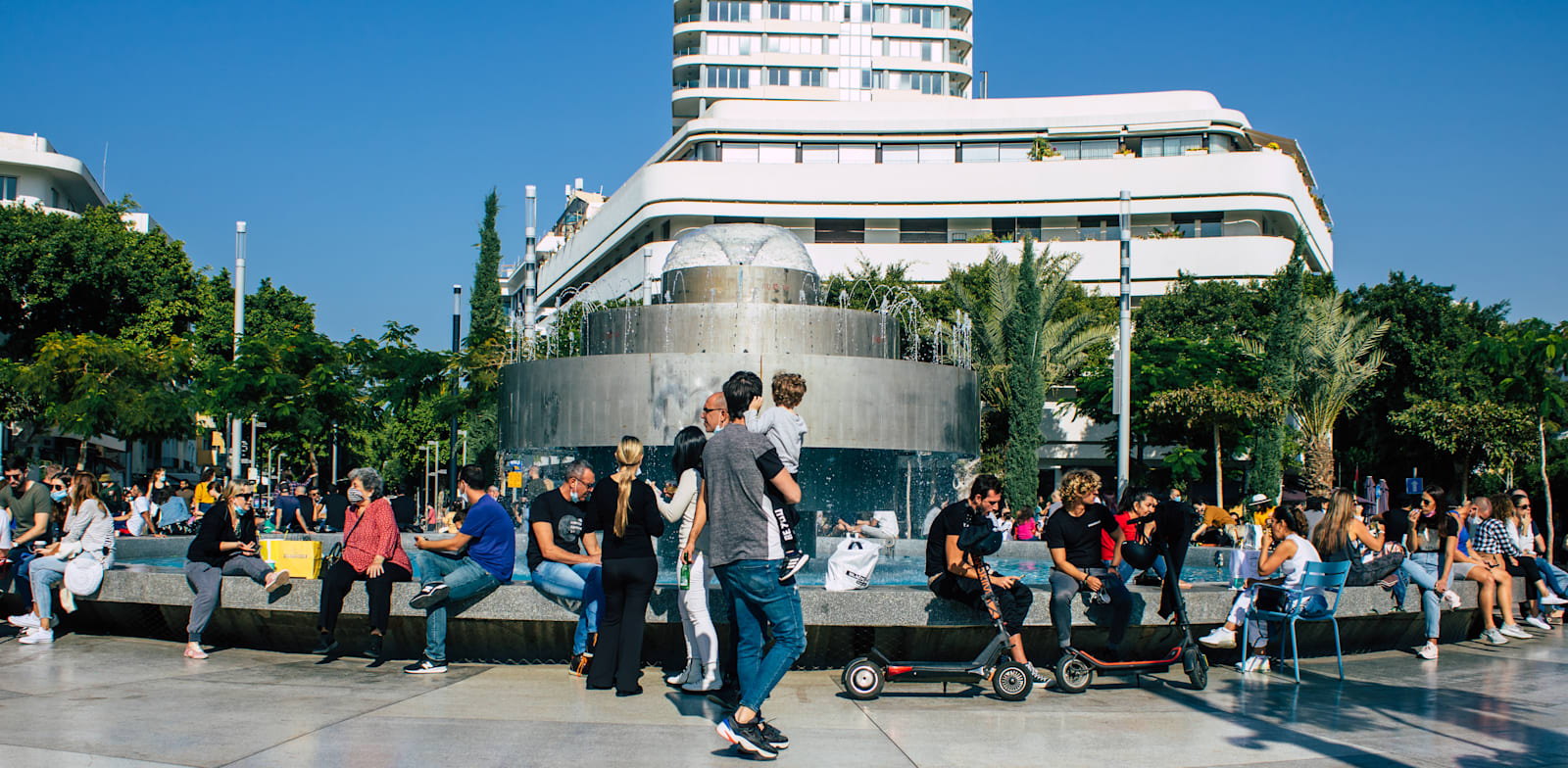 כיכר דיזנגוף. כאשר המלונות סגורים, בעלי הדירות מרוויחים / צילום: Shutterstock