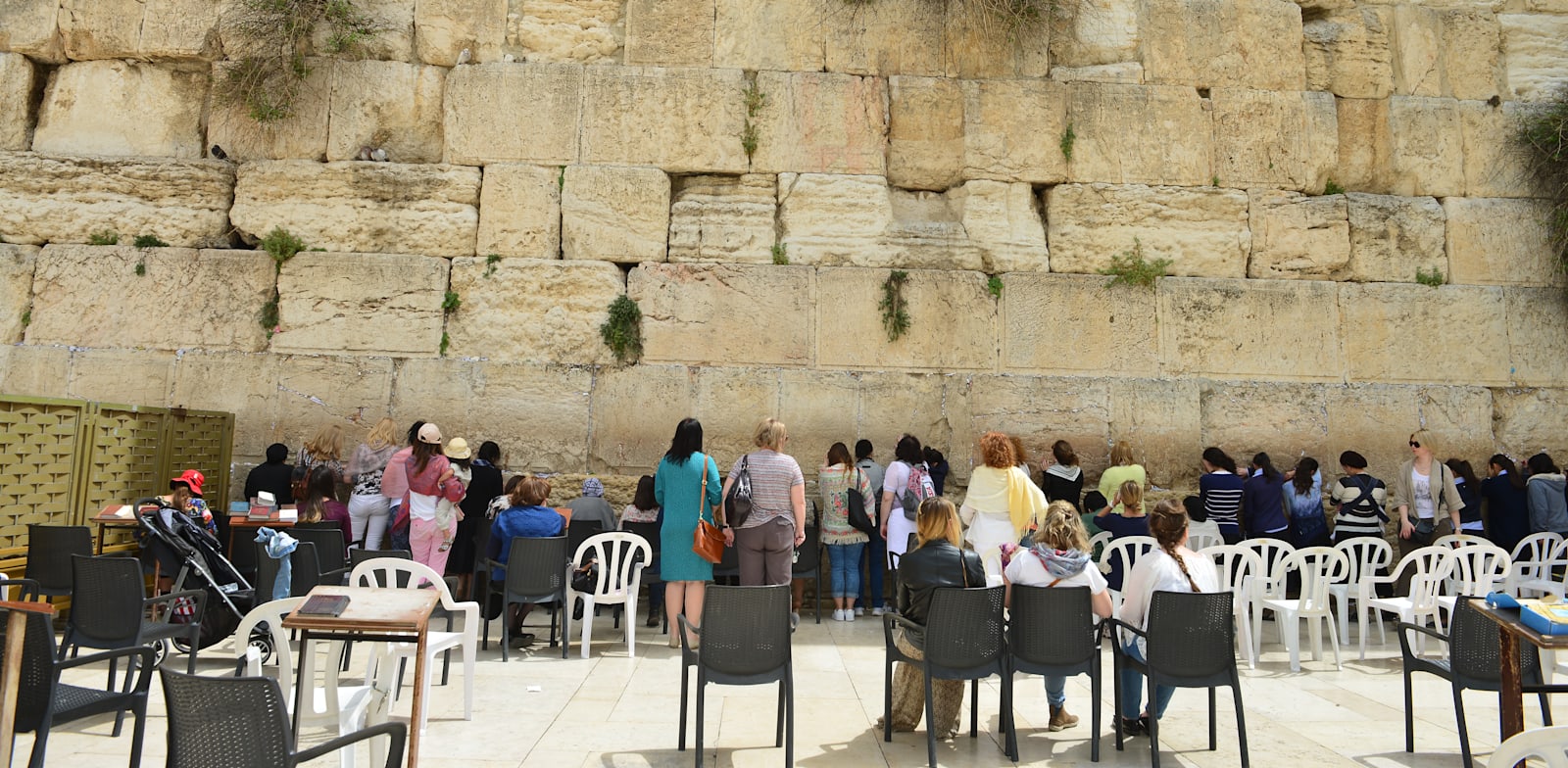קיר הכותל המערבי ירושלים / צילום: תמר מצפי