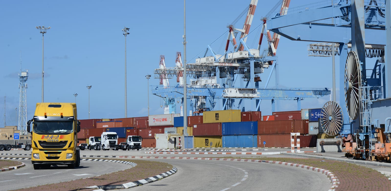 נמל חיפה / צילום: איל יצהר