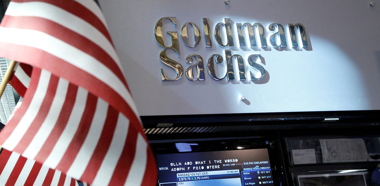 תא מסחר של גולדמן זאקס בוול סטריט / צילום: Reuters, Brendan McDermid