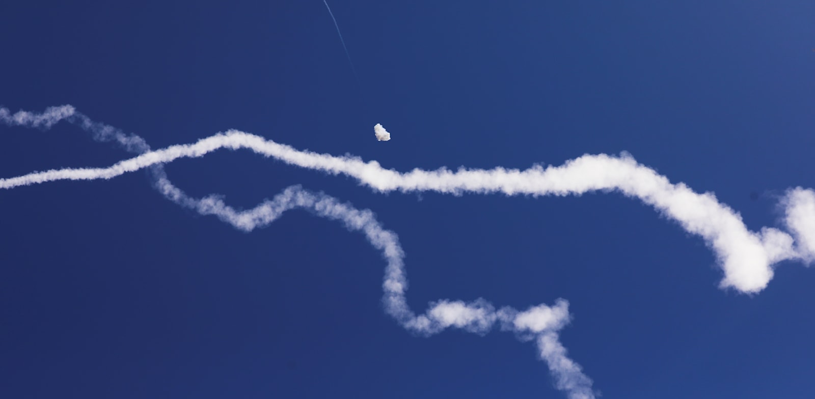 יירוטי רקטות בשמי עוטף עזה / צילום: Reuters, AMMAR AWAD