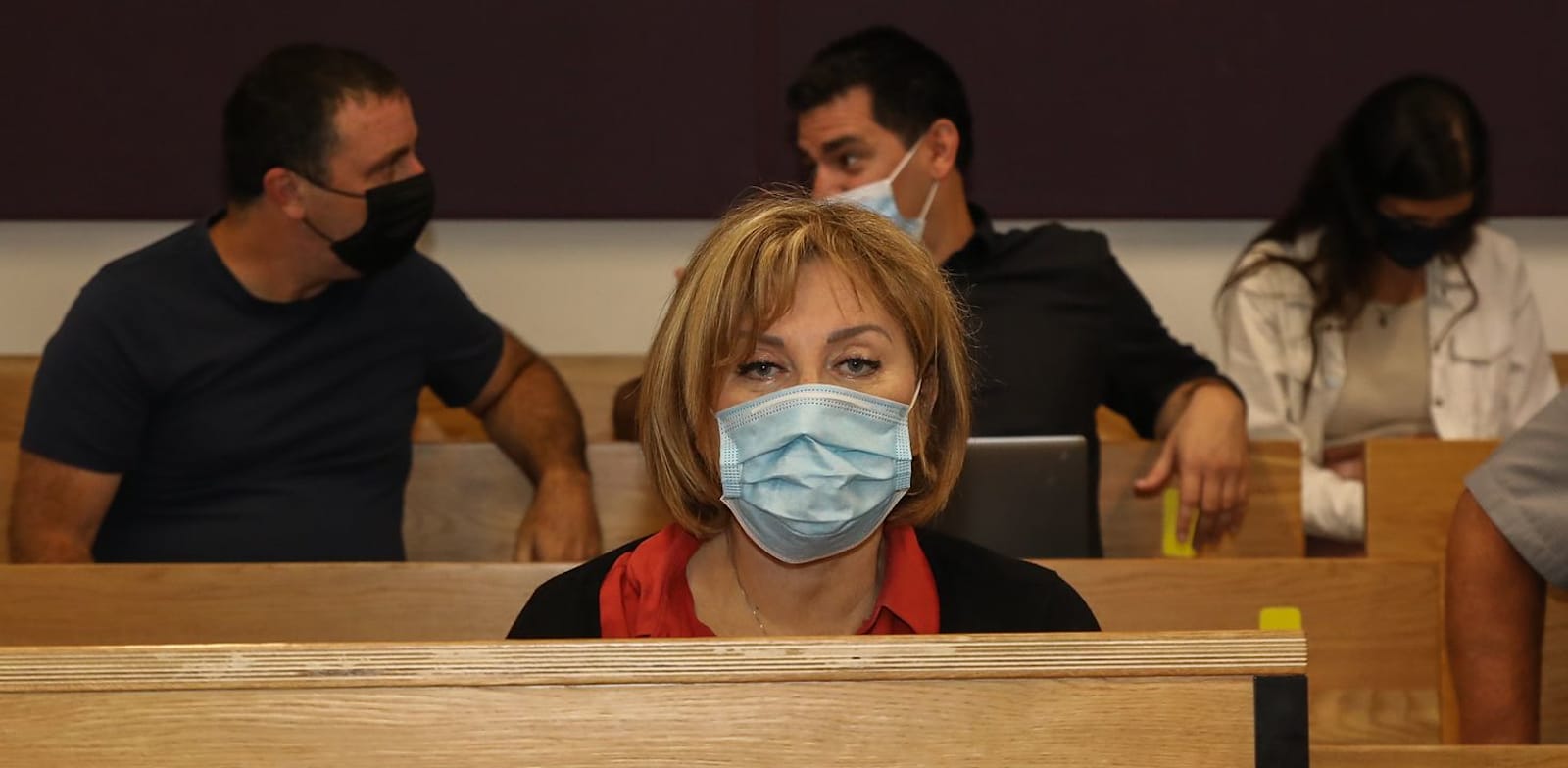 פאינה קירשנבאום היום בבית המשפט / צילום: כדיה לוי