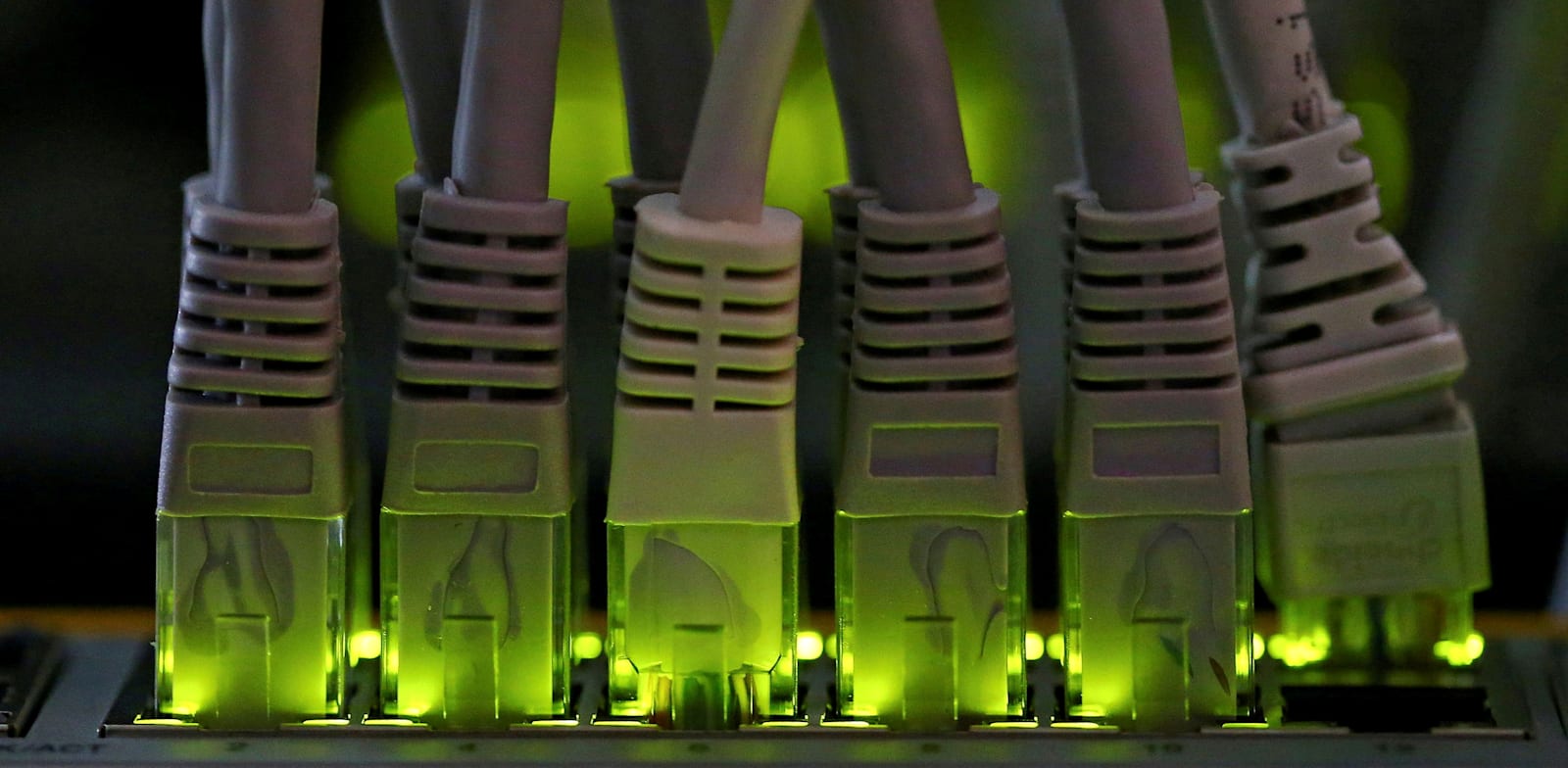 מפצל רשת דולק בחוות ביטקוין / אילוסטרציה: Reuters, Alessandro Bianchi