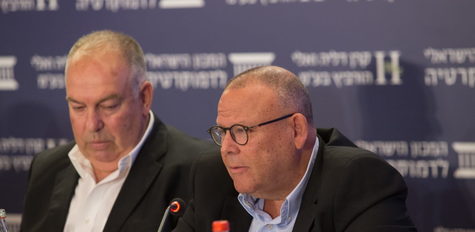 יו"ר ההסתדרות ארנון בר-דוד בכנס אלי הורביץ לכלכלה וחברה / צילום: המכון הישראלי לדמוקרטיה