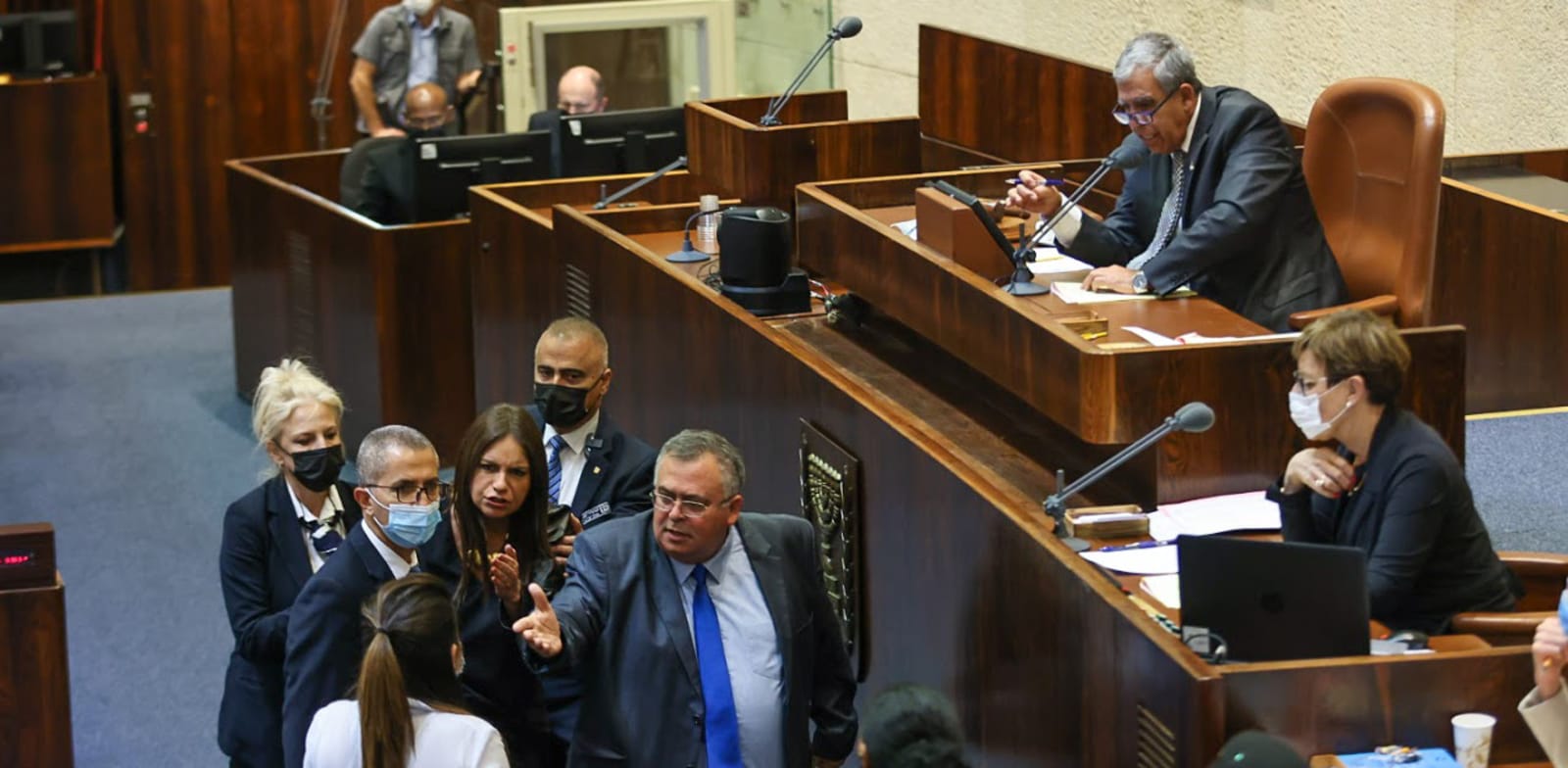 מליאת הכנסת, ביום חמישי / צילום: נועם מושקוביץ, דוברות הכנסת