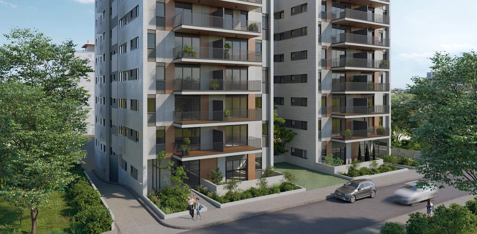 אייזנברג 42־44, רחובות / הדמיה: בירנד סטודיו