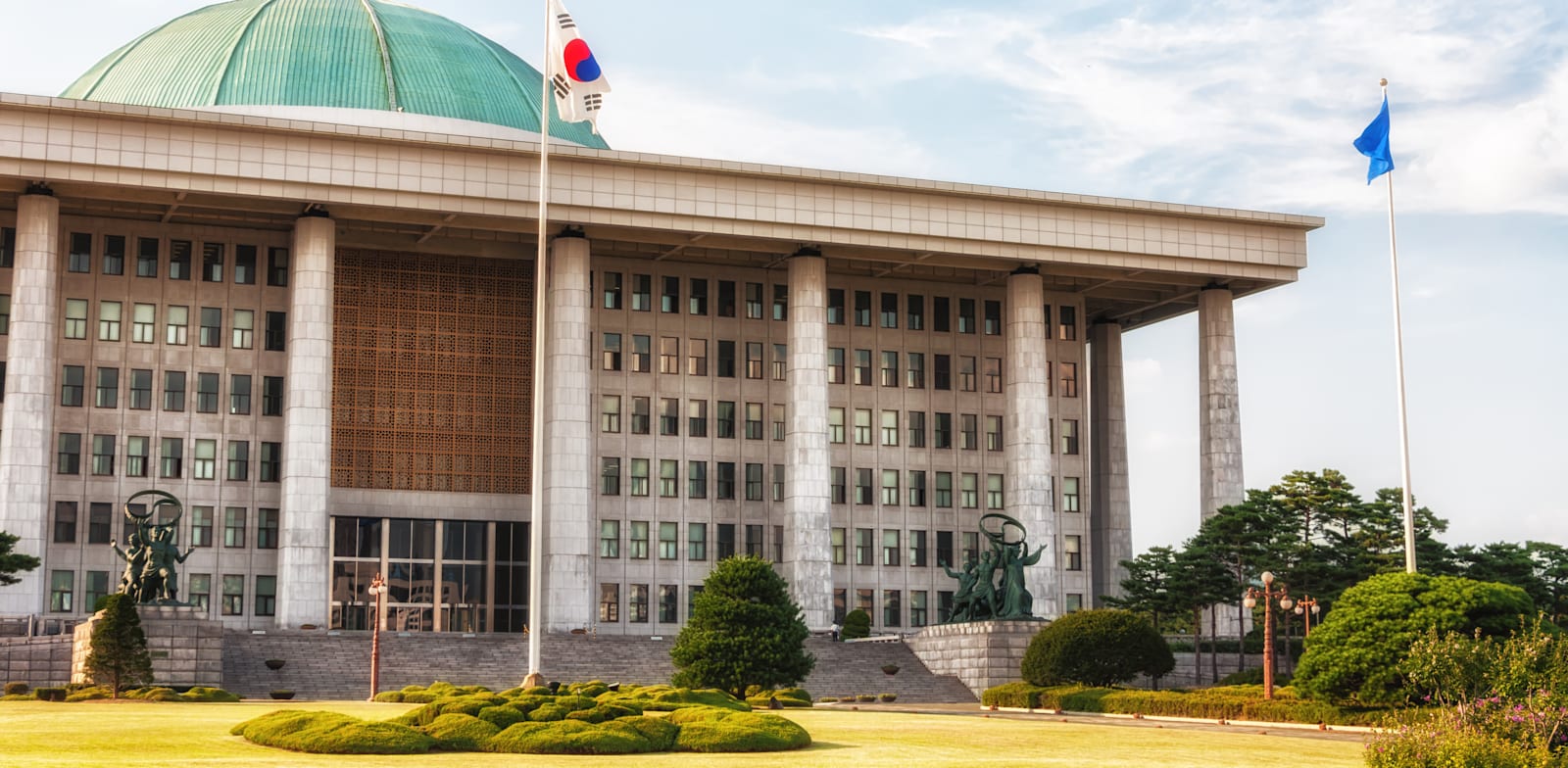 בניין האספה הלאומית של קוריאה הדרומית בסיאול / צילום: Shutterstock, Joshua Davenport