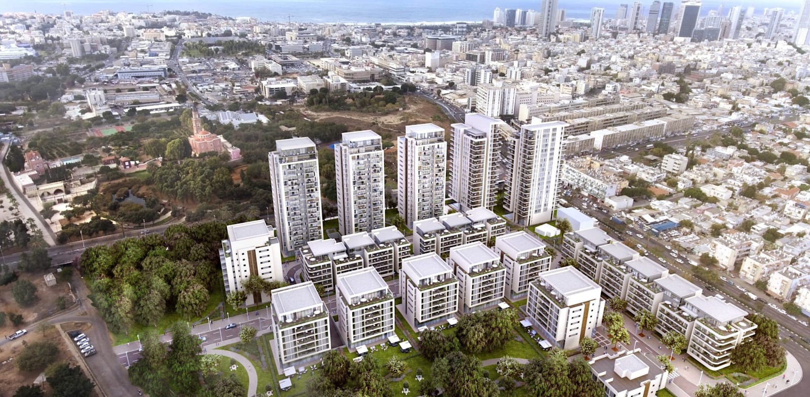 מתחם פארק חורשות, בתל אביב / צילום: 3Division
