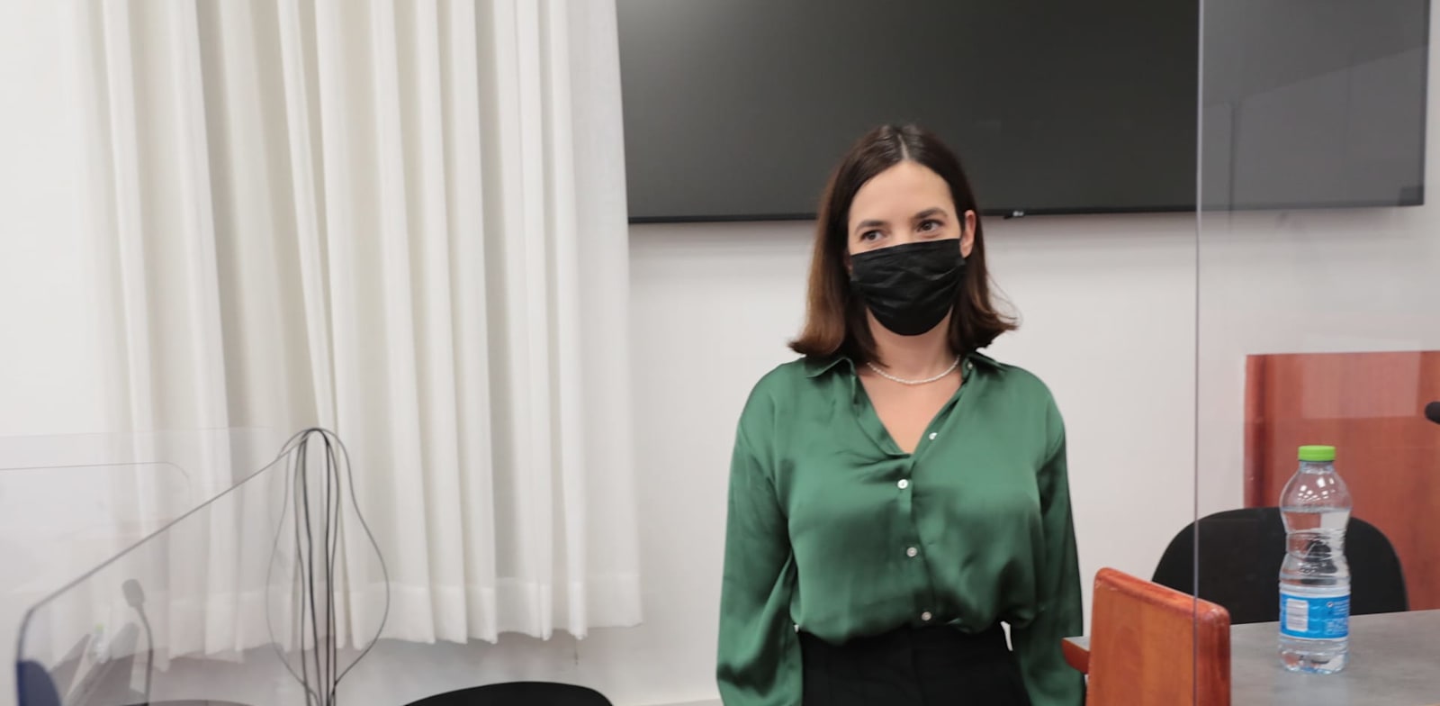 ראש מחלקת החדשות לשעבר בוואלה, מיכל קליין, מעידה במשפט נתניהו / צילום: יוסי זמיר