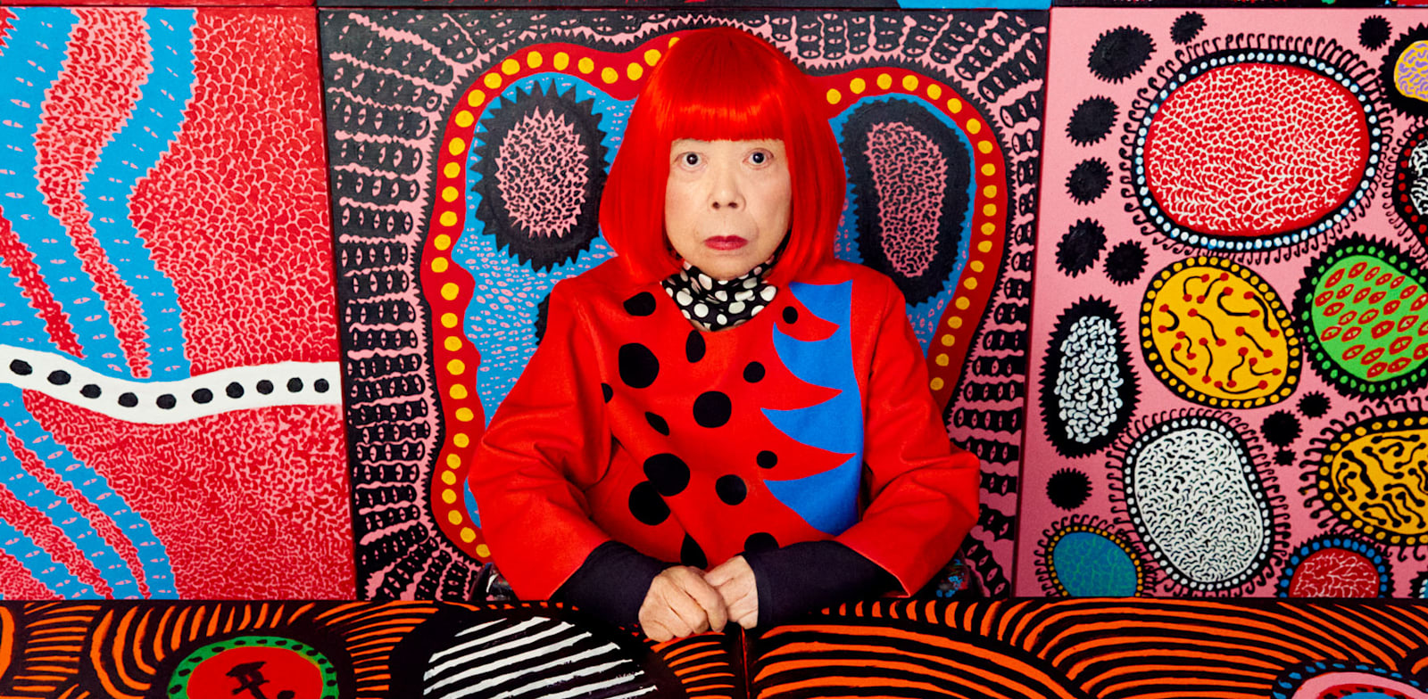 יאיוי קוסאמה / צילום: באדיבות גלריה אוטה לאמנות, ויקטוריה מירו ודייויד זווירנר