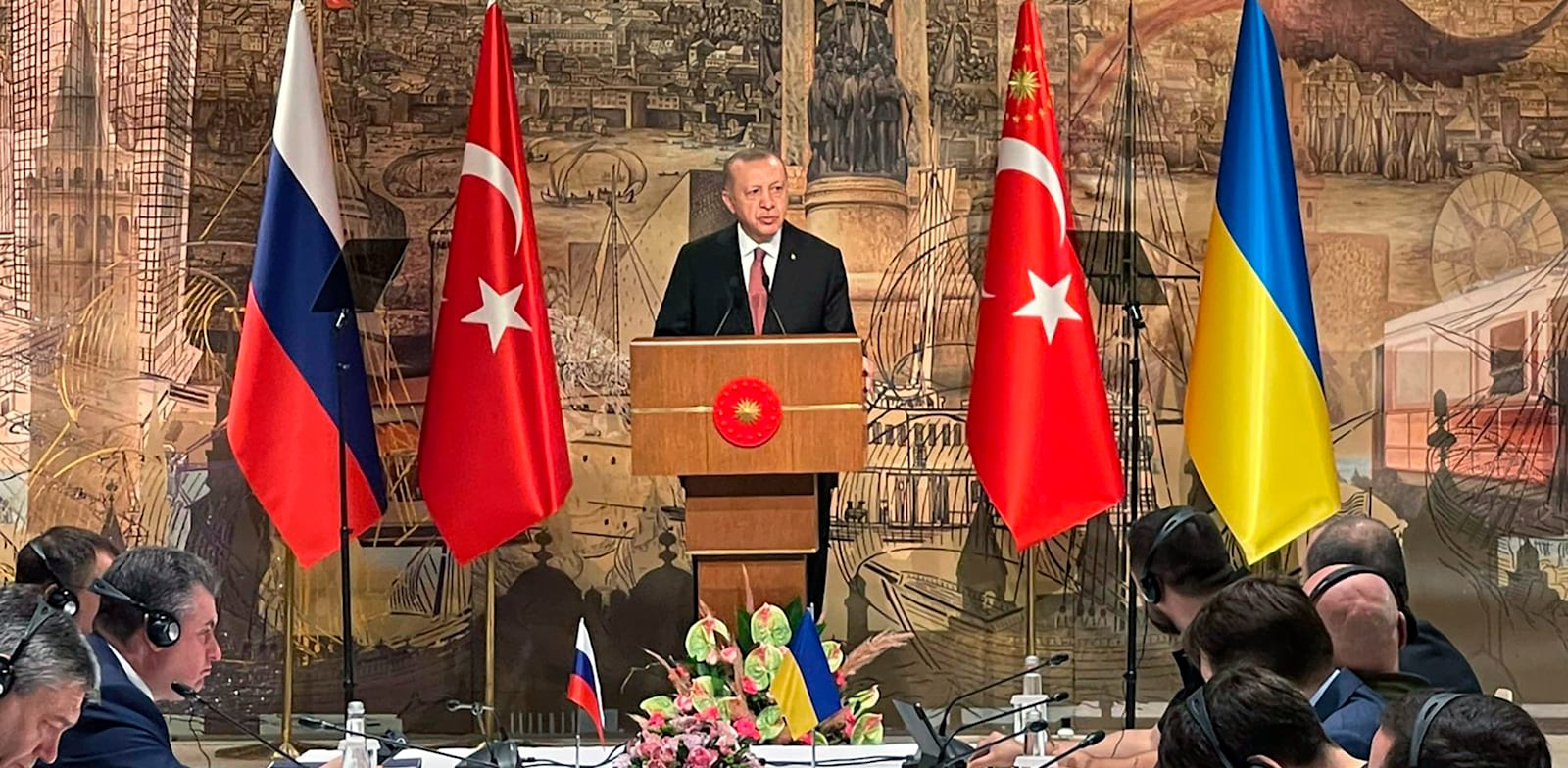 נשיא טורקיה, רג'ב טאיפ ארדואן. האם יתאושש מהגירעון הטורקי? / צילום: Associated Press, Ukrainian Foreign Ministry Press Service