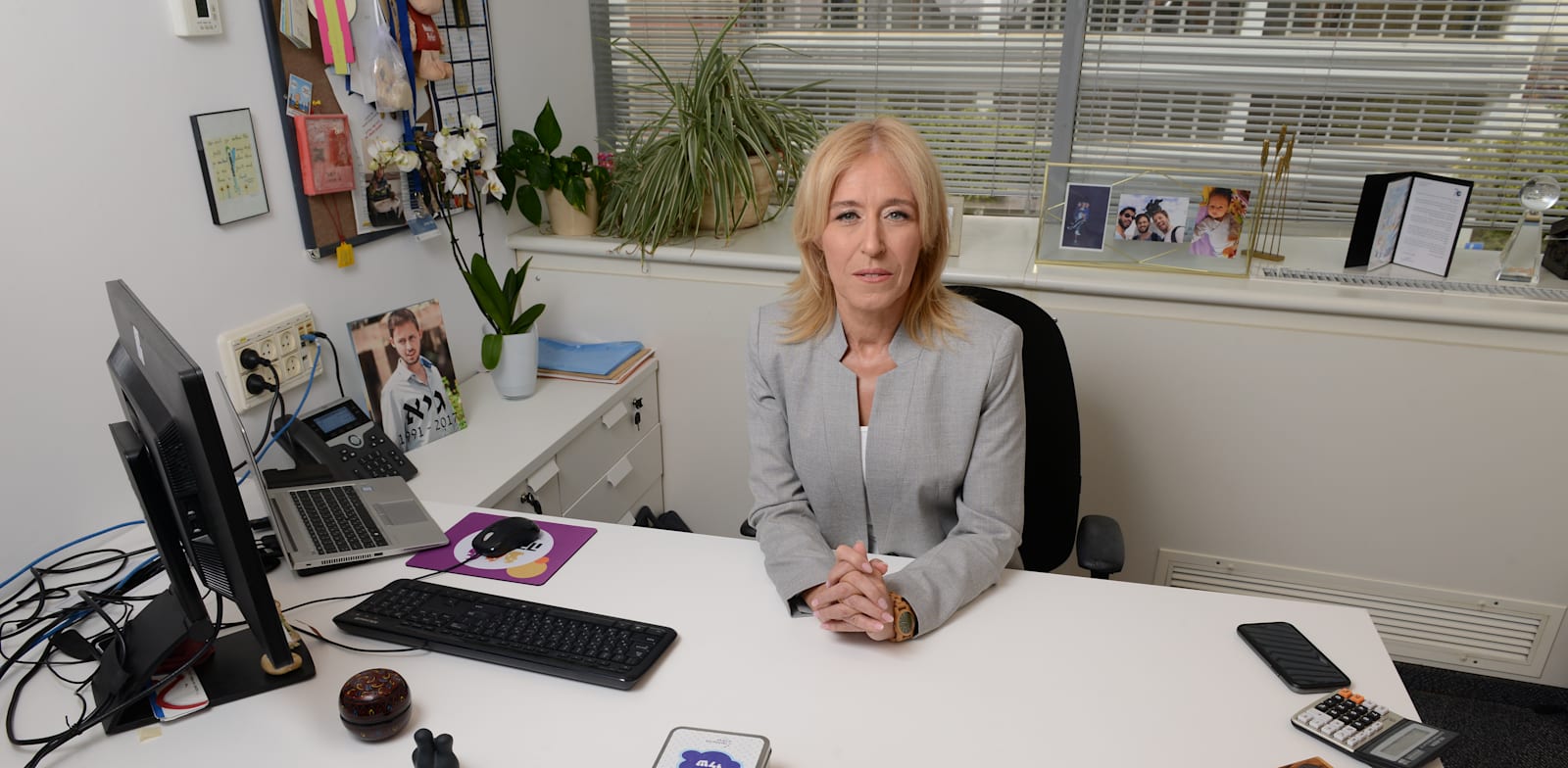 שלי גורדון, סגנית נשיא בכירה למשאבי אנוש באלביט מערכות / צילום: איל יצהר