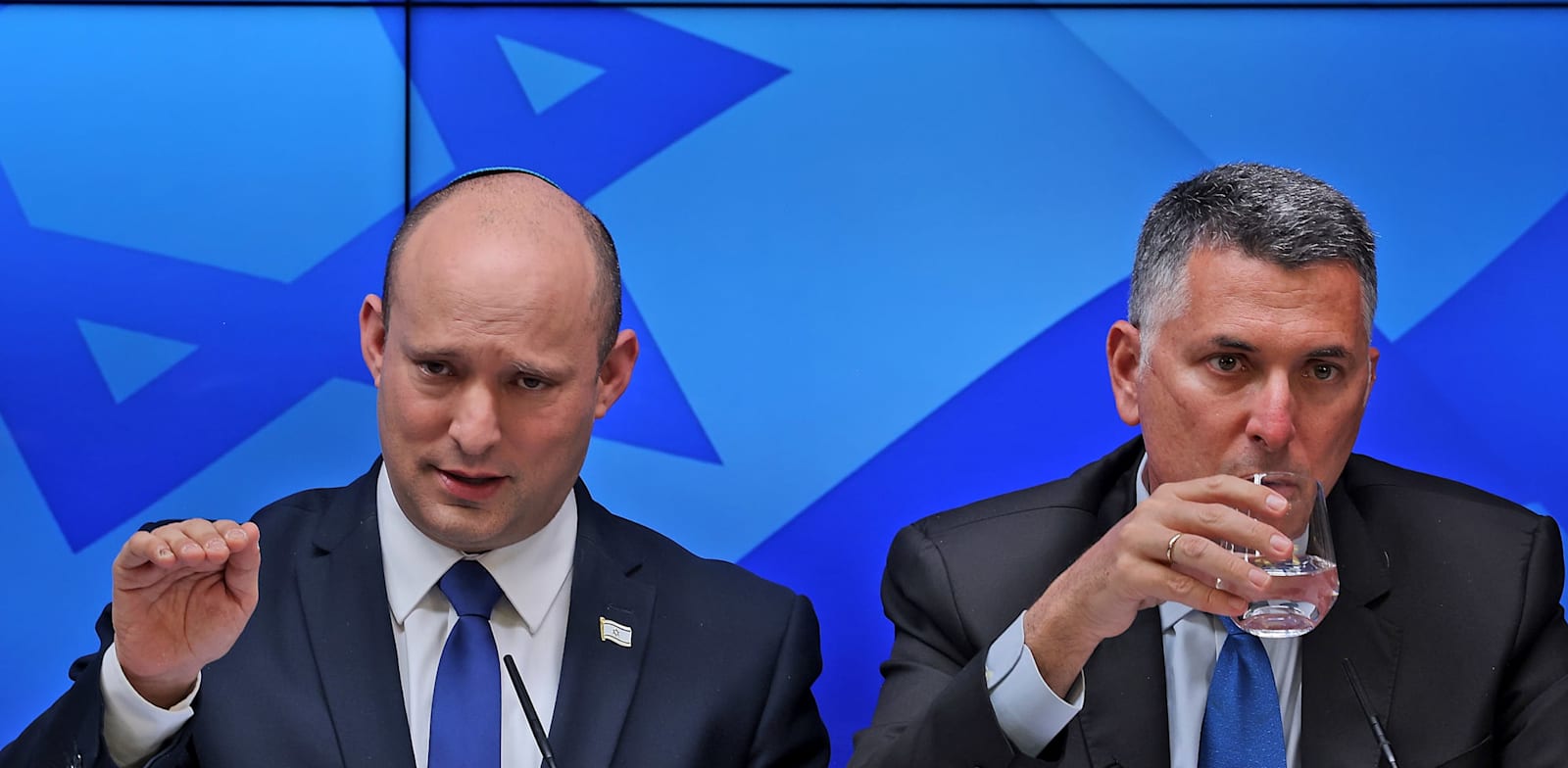 סער ובנט / צילום: Associated Press, Menahem Kahana