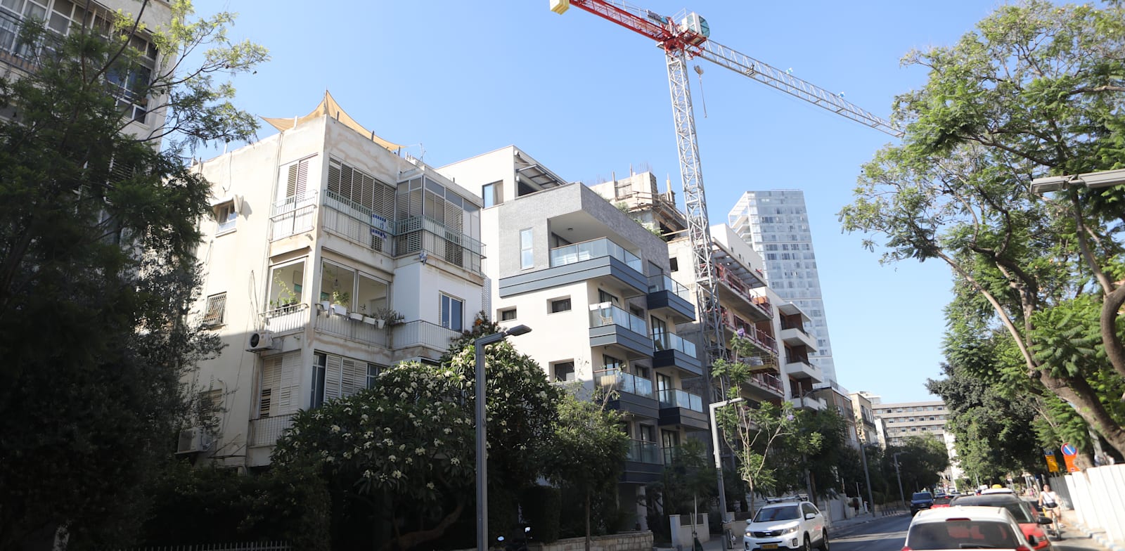בנייה תל אביב / צילום: שלומי יוסף