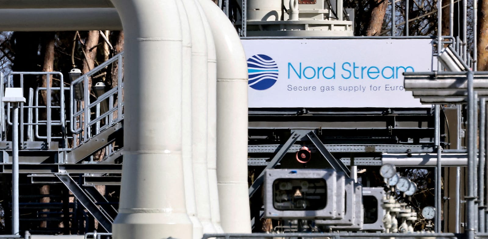 הסתעפות צינורות נורד סטרים השונים בגרמניה / צילום: Reuters, Hannibal Hanschke