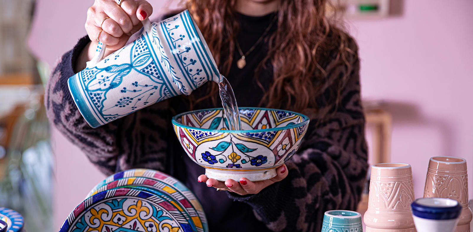 סדנת אמנות מרוקאית בסטודיו זואק / צילום: מירי משה