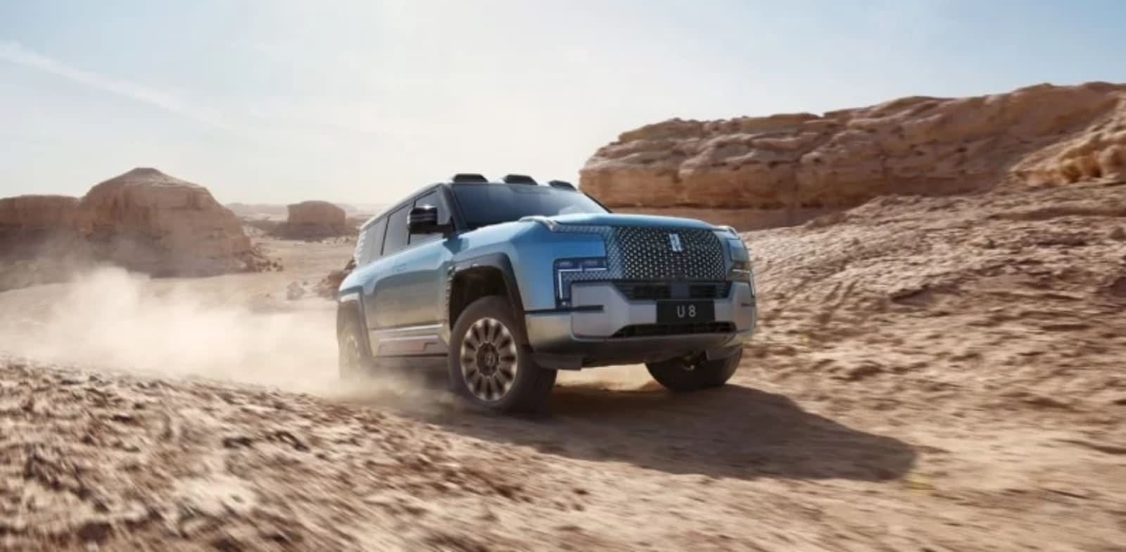 הדגם הראשון של המותג, שיצא לשוק עוד השנה, הוא SUV ענק ומפואר בשם U8 / צילום: יצרן הרכב